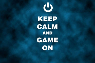 Device Skin   Keep Calm And Game On