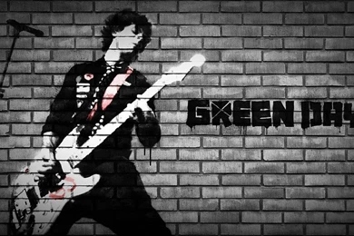Billie Joe Armstrong With A Guitar From Green Day Free Desktop ...