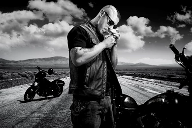 Tough Motorbike Guy Wallpapers From Dark Wallpapers
