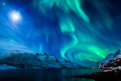 Download Wallpapers 3840x2400 Northern Lights, Aurora Borealis, Uk ...