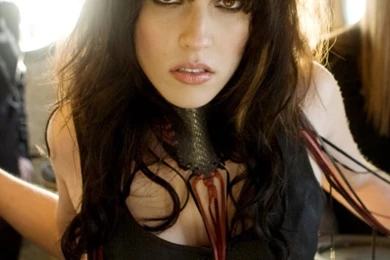 Download Wallpapers 640x960 Halestorm, Girl, Band, Look, Sunlight ...