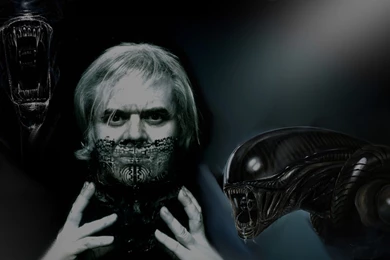 H.R. Giger (collage By Ienamaculata User) Wallpapers