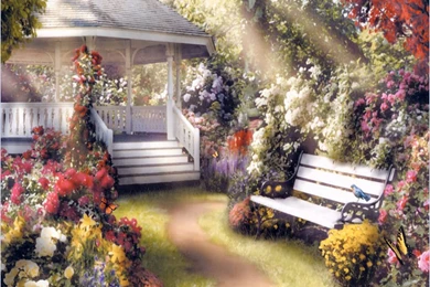 Garden Flowers Wallpapers   Crazy Frankenstein