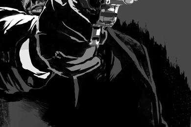 Download RDR John Marston With Gun On A Red Backgrounds Screensaver ...