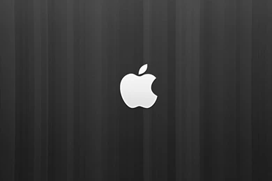 Download Apple Logo On A Blue Backgrounds Screensaver For Amazon ...