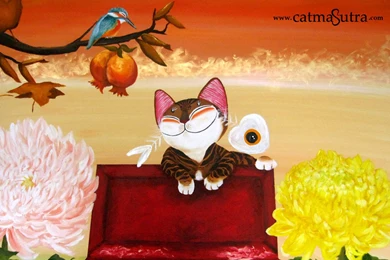 Cat Art   Catmasutra Cat Art Freebies And Goodies