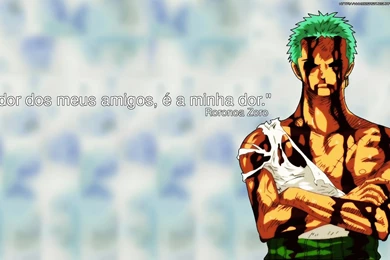 Wallpapers One Piece Green Roronoa Zoro 1366x768