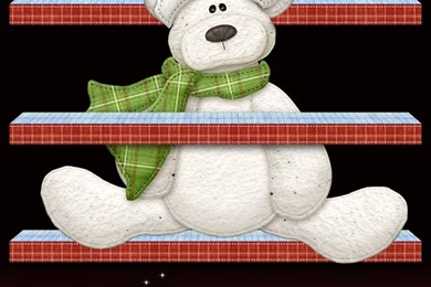 Christmas Shelves And Bear iPhone 5 Wallpapers / IPod Wallpapers HD ...