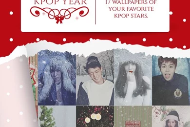 Kpop Iphone Christmas Wallpapers
