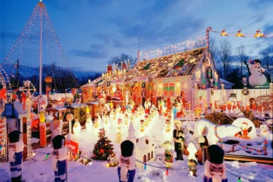 Electric Decor Long Island New York   Christmas Landscapes ...