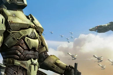 Halo Master Chief iPad 3,4 & Air Wallpapers