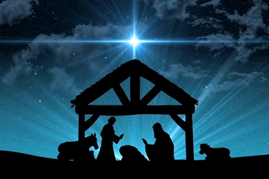 RePin Image: Manger Christmas Backgrounds On Pinterest