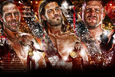 DeviantArt: More Like WWE Hall Of Fame Wallpapers { Edge   HBK ...
