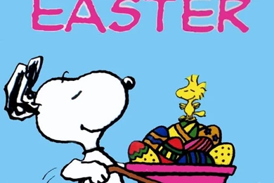 Happy Easter Snoopy Spring