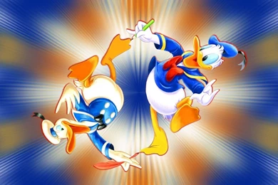 Wallpapers Winnie Pooh Baby Donald Duck 1366x768