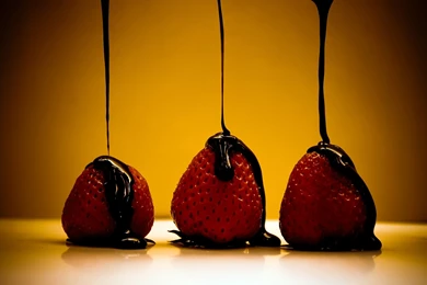 Strawberry And Chocolate Wallpapers