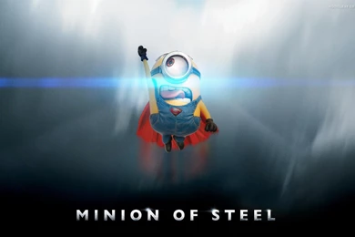 Despicable Me Flare Flying Funny Man Of Steel Minion » WallDevil ...