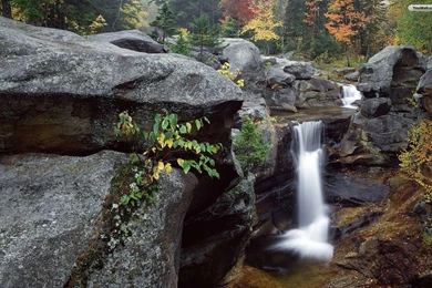 YouWall   Waterfall And Rocks Wallpapers   Wallpaper,wallpapers ...