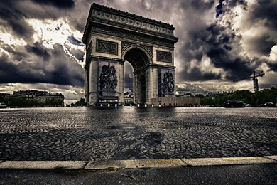 Arc De Triomphe Wallpapers Desktop 1680x1050 Widescreen Hd ...