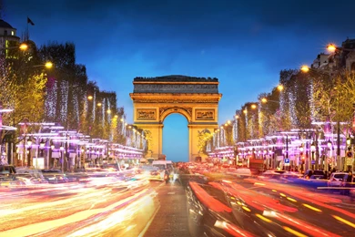 Arc de triomphe paris_uhd Wallpapers   WideWallpaper.info