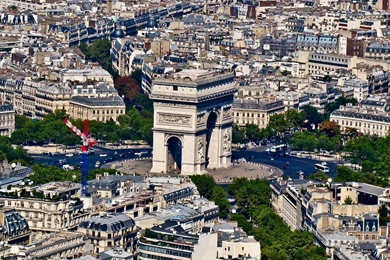 Paris Cityscapes Arc De Triomphe Cities Wallpapers
