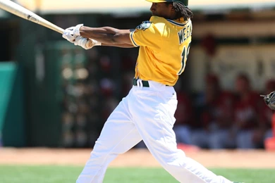 Wallpaper: Oakland Athletics, Baseball Match, Baseball Player ...