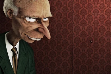 Wallpapers Office Funny The Simpsons Hd Mr Burns Tube 1366x768 ...