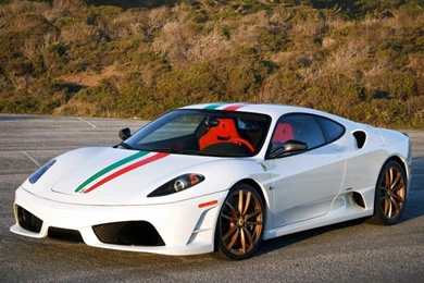 Wallpapers White Ferrari With Italian Flag   Wallpapers HD ...