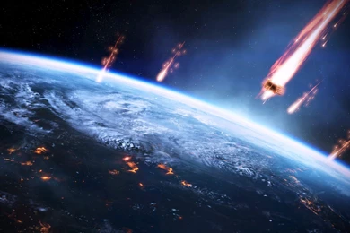 Meteors, Space, Earth, Mass Effect Wallpapers HD / Desktop And ...