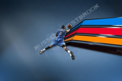 Russell Westbrook Wallpapers – Laying Up High To Make Shots ...