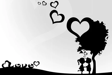 Love Black And White Sweet & Cute Love Wallpaper. Black And White ...