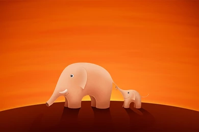 Cute Cartoon Elephant Wallpapers   Bing Images