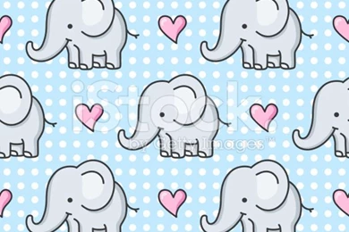 Download Elephant Wallpapers For Phone   Baby Elephant Seamless ...