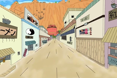 Inked And Colored Naruto Backgrounds By Nohealsfoyou On DeviantArt