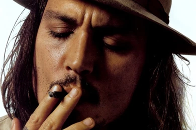 Download Wallpapers 800x600 Johnny Depp, Cigarette, Face, Eyes ...