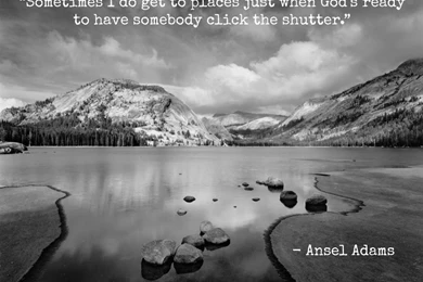 Ansel Adams's Quotes, Famous And Not Much   QuotationOf . COM