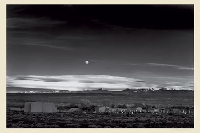 Ansel Adams, Moonrise, Hernandez, New Mexico. Silver Print, 13 X ...