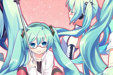 Download Wallpapers 3840x1200 Project Diva, Kocchi, Muite Baby ...