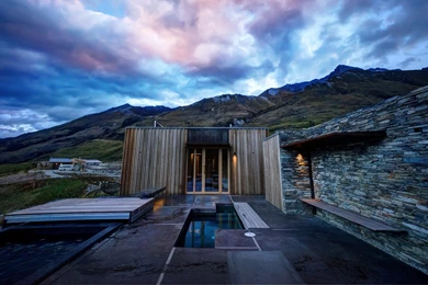 Cabin, Modern, House, Mountain, Landscape, Simple Wallpapers HD ...