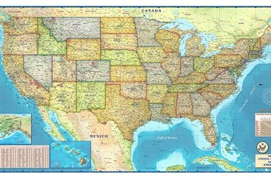 United States Wall Maps