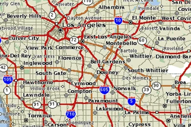 Wallpapers United States Map Los Angeles Usa Pictures 1366x768 ...