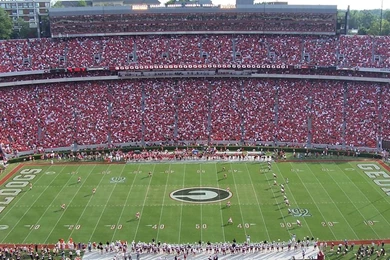 Sanford Stadium   Georgia Bulldogs Football