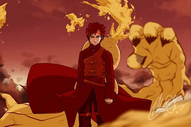Powers Controling Sand Sabaku NO Gaara