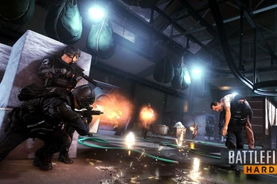 Police Rescuing Hostages Under Fire, Battlefield Hardline ...