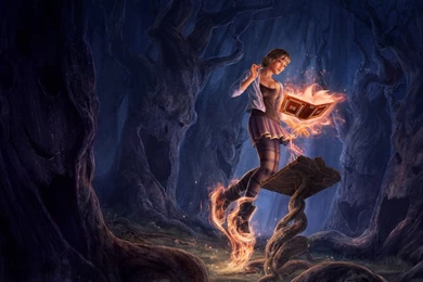 Witch Fantasy Occult Dark Art Artwork Magic Wizard Mage Sorcerer ...