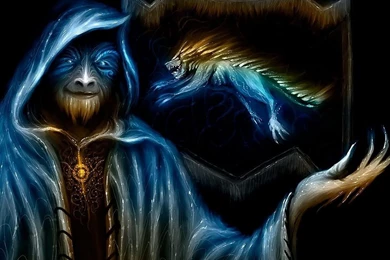 Blue Wizard Wallpaper,blue HD Wallpaper,wizard HD Wallpapers ...