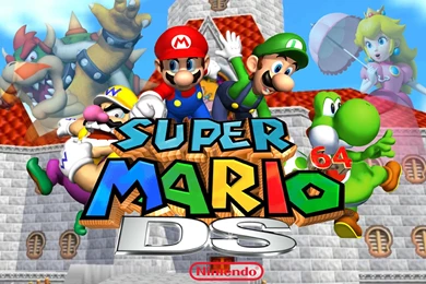 Image   Super Mario 64 DS Widescreen Wallpaper.jpg   MarioWiki   Wikia