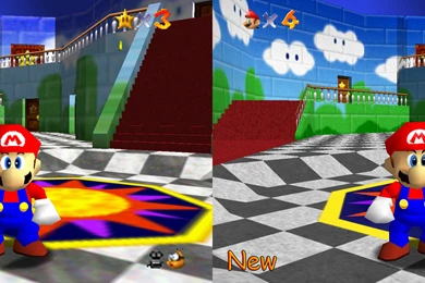 Super Mario 64 High Resolution Texture Pack By Myownfriend On ...