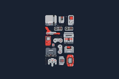 Oldschool Retro Games Nes 8 bit Wallpapers
