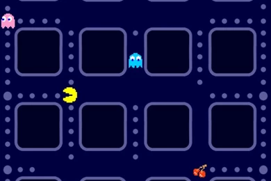 Updated Pacman Home Screen Wallpapers For iPhone 5 On Twitpic